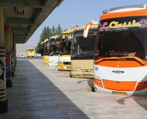 اتوبوس دربستی اصفهان به چالوس