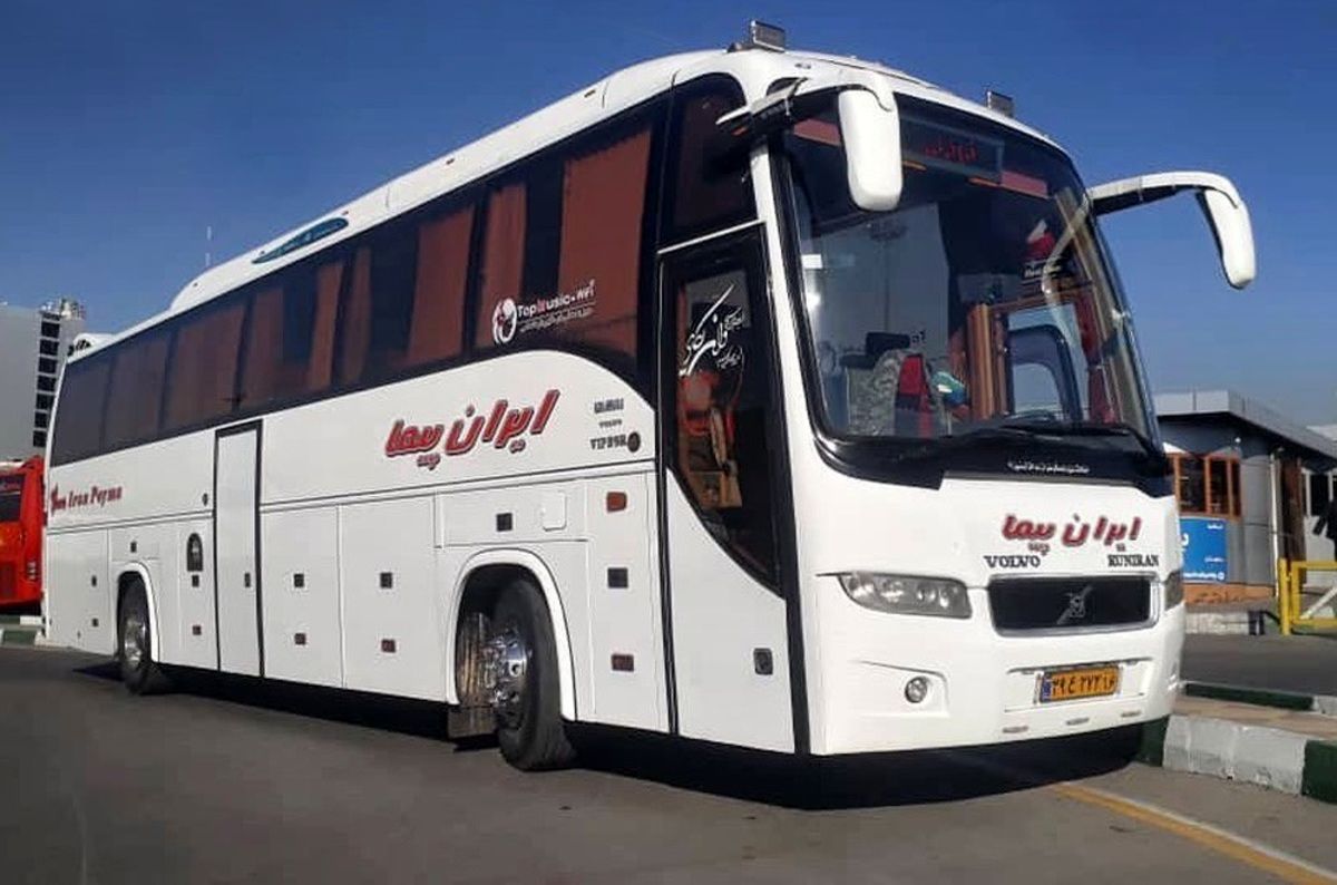 اتوبوس دربستی نکا به اصفهان