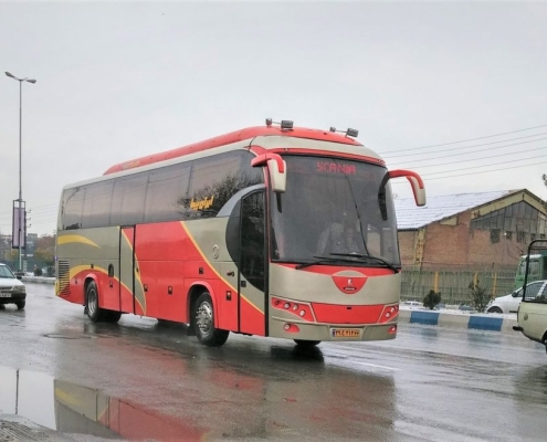 قیمت اتوبوس دربستی تنکابن به مشهد