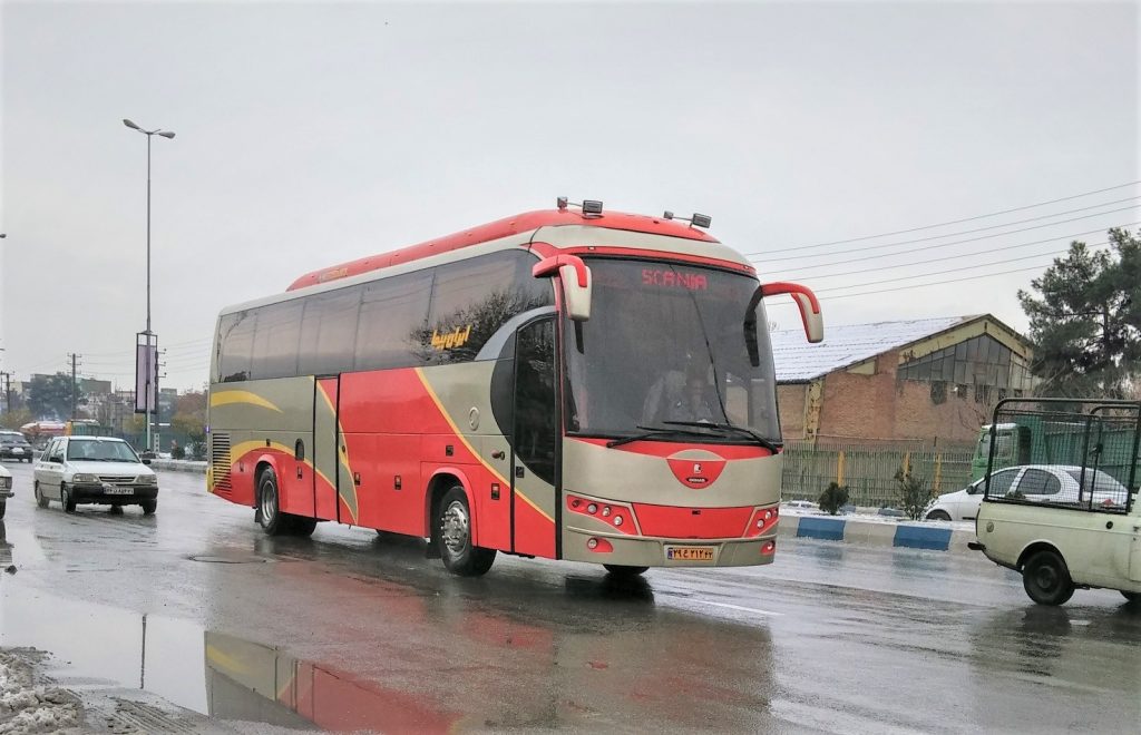 قیمت اتوبوس دربستی چالوس به مشهد