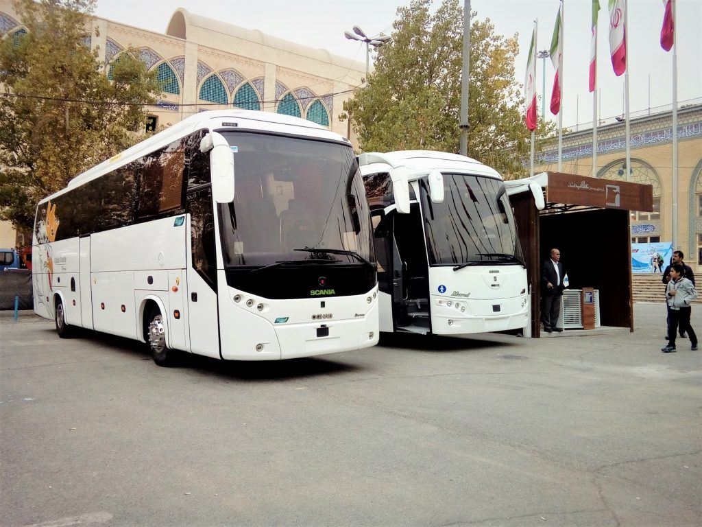 قیمت اتوبوس دربستی در نور به اصفهان